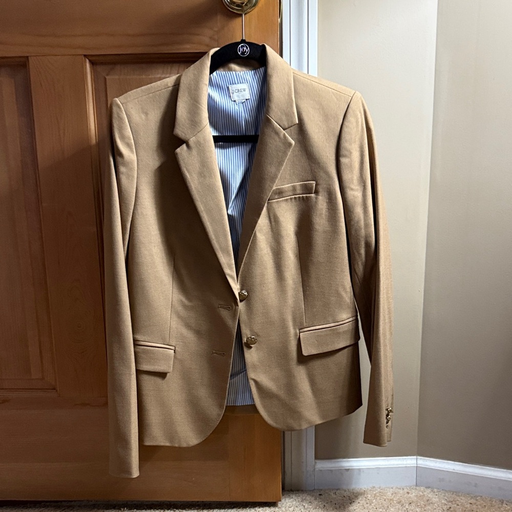 J. Crew Tan Womens Blazer